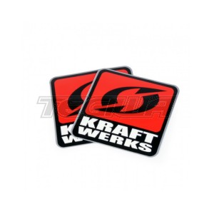 KRAFTWERKS 2" DECAL - WHITE