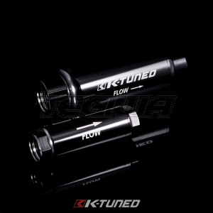 K-Tuned High-Flow Fuel Filter - 8AN Inlet/Outlet