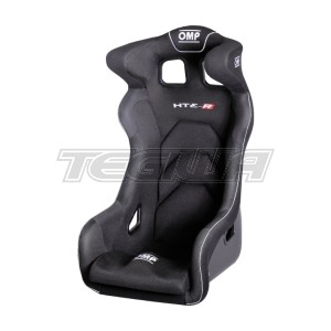 OMP HTE XL Fiberglass Seat Black