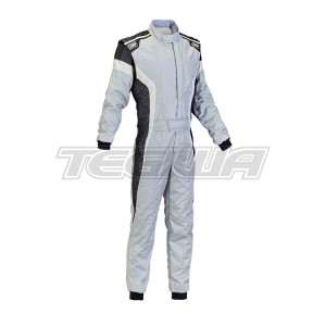 MEGA DEALS - OMP TECNICA-S RACE SUIT - Grey - 60