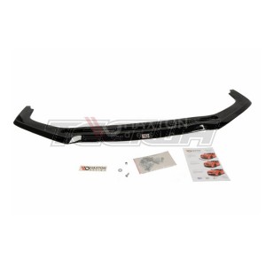 Maxton Design Front Splitter Lip V2 Honda Civic Type R FK2 15-17