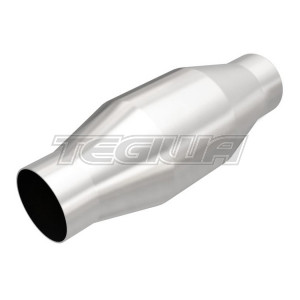MAGNAFLOW 59926 200 CELL CPSI UNIVERSAL METALLIC HIGH FLOW SPORTS CAT 2.5 INCH 63.5MM
