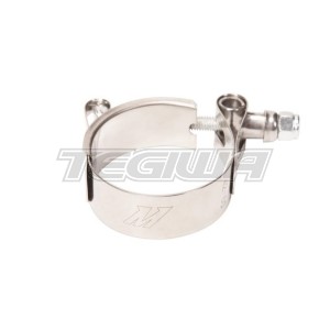 MISHIMOTO STAINLESS STEEL T-BOLT CLAMP, 1.65" - 1.96" (42MM - 50MM) 
