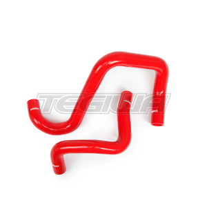 Red Mishimoto MMHOSE-FIST-14RD Ford Fiesta ST Silicone Radiator Hose Kit 2014+ 