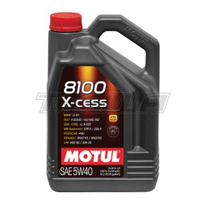 MOTUL 8100 X-CESS 5W40 SYNTHETIC ENGINE OIL 1 LITRE OEM S2000