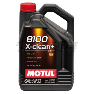 Motul 8100 X-Clean+ 5W30 Synthetic Engine Oil