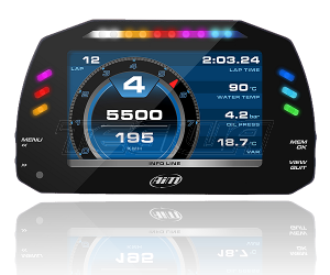 AIM MXS 1.2 COMPACT DATA LOGGER GPS MODULE 1.3M CABLE NONE