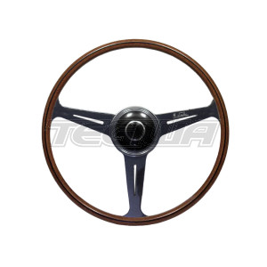 Nardi Replica 420mm Mahogany Steering Wheel Flat Spokes Porsche 356B 356C