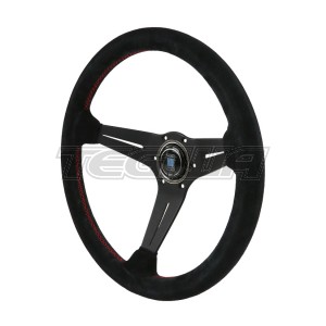 NARDI DEEP CORN SUEDE LEATHER STEERING WHEEL 350MM 