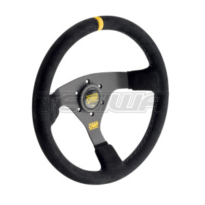 OMP WRC Steering Wheel Black Suede