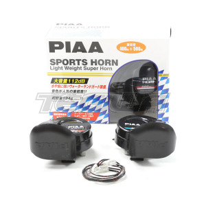 PIAA Dual-Tone Horn Kit with Weather Resistant Cover 400Hz/500Hz Twin Pack