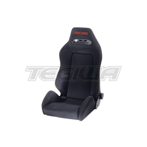 Recaro Speed Reclining Sports Seat Black with Red Stitching