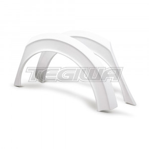 Seibon TT-Style Fibreglass Rear Wing Flares Honda Civic FK Saloon 16-20