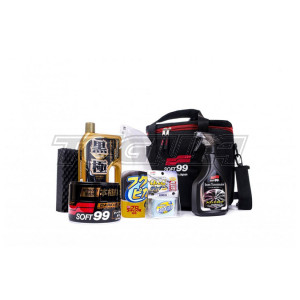 Soft99 Basic Detailing Kit Dark/Black Inc. Product Bag
