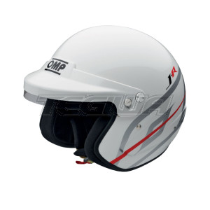 OMP J-R Open Face Racing Helmet FIA
