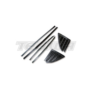 Axis Parts Carbon Window & Door Moulding Covers Toyota Supra MK5 A90