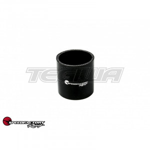 MEGA DEALS - SPEEDFACTORY RACING 4" STRAIGHT SILICONE COUPLER 4 PLY BLACK