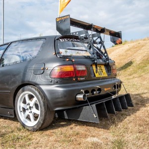 TEGIWA REAR WING SPOILER MOUNTS WITH FIXED STRUT CIVIC EG