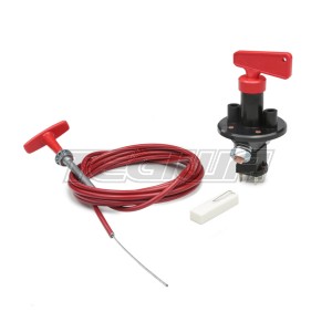 TEGIWA FIA/MSA BATTERY MASTER CUT-OUT SWITCH ISOLATOR KILL SWITCH & 10FT PULL CORD - 6 POLE