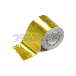 Tegiwa Reflective Automotive Self Adhesive Heat Tape Fibreglass 5M - Gold