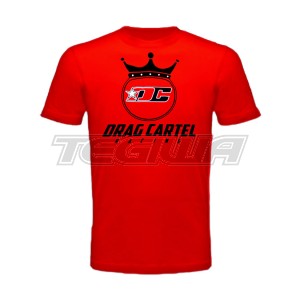 DRAG CARTEL DC CROWN LOGO SHIRT RED