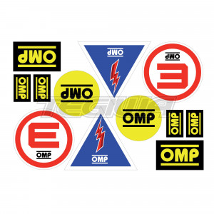OMP Set Omp Stickers 331x220mm