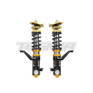 YELLOW SPEED RACING YSR PREMIUM COMPETITION INVERTED COILOVERS HONDA CIVIC EP3 - FRONTS ONLY CAMBER CASTER UPGRADE