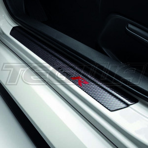Genuine Honda EDM Carbon Fibre Door Sill Trims Civic Type R FK8 17-21