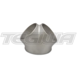 Vibrant Performance Cast 2-in-1 Y Collector 3in Inlet ID 2in x 2.5in Outlet OD