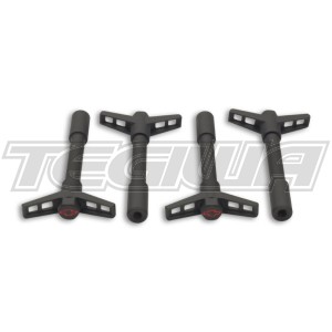 Proform Valve Cover Wing Nuts Chevrolet Small Block Big Block V8 V6 Black Crinkle