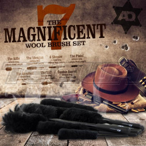 Autobrite The Magnificent 7 - Wool Wheel Brush Set