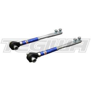 HARDRACE FORGED FRONT TENSION RODS WITH SPHERICAL BEARINGS 2PC SET NISSAN 200SX S13 300ZX Z32