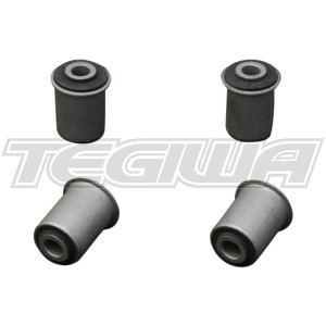 HARDRACE HARDENED RUBBER REAR LOWER CONTROL ARM BUSHES 4PC SET NISSAN 200SX S14 SILVIA S15