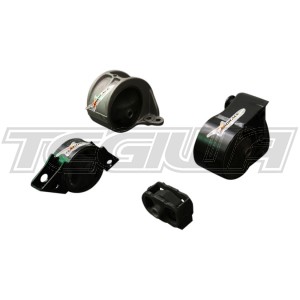 HARDRACE REINFORCED ENGINE MOUNTS 4PC SET NISSAN PRIMERA MANUAL P10 93-96