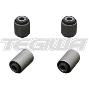 HARDRACE HARDENED RUBBER REAR LOWER ARM BUSHES 4PC SET FORD FOCUS MK2 05-10 MAZDA3 MAZDA5 03-09