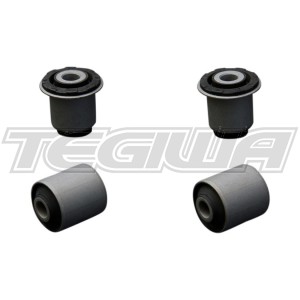 HARDRACE HARDENED RUBBER FRONT LOWER ARM BUSHES 4PC SET HONDA CIVIC EK USDM 97-99