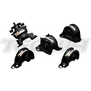 HARDRACE HARDENED ENGINE MOUNTS 5PC SET HONDA CIVIC EK B-SERIES D-SERIES 96-00