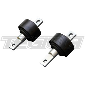 HARDRACE SPHERICAL BEARINGS REAR TRAILING ARM BUSHES 2PC SET HONDA CIVIC CRX EF EG EK 88-00