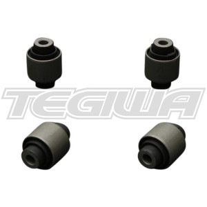 HARDRACE HARDENED RUBBER FRONT UPPER ARM BUSHES 4PC SET HONDA ACCORD CL 03-07