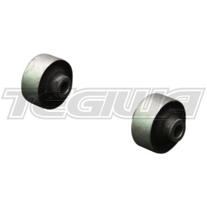 HARDRACE HARDENED RUBBER FRONT LOWER ARM BUSHES 2PC SET MITSUBISHI LANCER VIRAGE 01-06