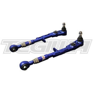 HARDRACE ADJUSTABLE REAR LOWER CAMBER ARMS WITH SPHERICAL BEARINGS 2PC SET LEXUS SC300 SC400 91-00