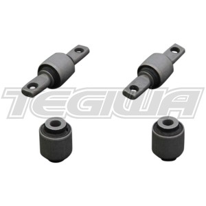 HARDRACE HARDENED RUBBER REAR CAMBER KIT BUSHES 4PC SET HONDA CIVIC EF EG EK INTEGRA DA DC2 88-00