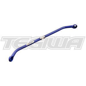 HARDRACE ADJUSTABLE FRONT TENSION ROD SUPPORT BAR 1PC SET NISSAN 200SX S13 S14 SILVIA S15 300ZX Z32