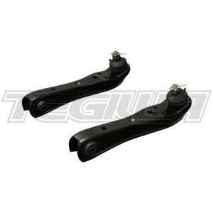 HARDRACE FRONT LOWER CONTROL ARMS WITH HARDENED RUBBER BUSHES 2PC SET TOYOTA COROLLA AE86