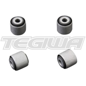 HARDRACE HARDENED RUBBER REAR UPPER ARM BUSHES 4PC SET FORD FOCUS MK2 05-10 MAZDA3 MAZDA5 03-09