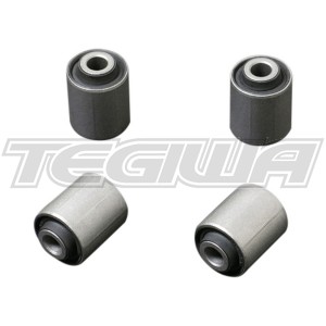 HARDRACE HARDENED RUBBER REAR LOWER ARM BUSHES 4PC SET MAZDA6 GG-GY 02-08