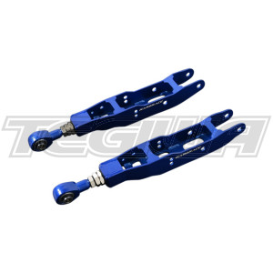 HARDRACE ADJUSTABLE GOLD REAR LOWER CONTROL ARMS/CAMBER KIT WITH SPHERICAL BEARINGS 2PC SET SUBARU IMPREZA GRB LEGACY BM BR BRZ TOYOTA FT86