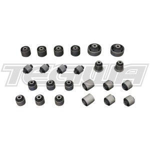 HARDRACE HARDENED RUBBER COMPLETE BUSHING KIT 24PC KIT HONDA ACCORD CL7 03-07
