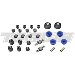 HARDRACE HARDENED RUBBER COMPLETE BUSH SET 28PC SET HONDA ACCORD 90-93