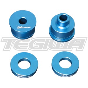 HARDRACE REAR DIFF MOUNT SOLID ALUMINIUM BUSHES 4PC SET TOYOTA SUPRA JZA80 SOAER JZZ30 LEXUS SC300